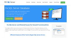 Desktop Screenshot of fixsqlserver.net